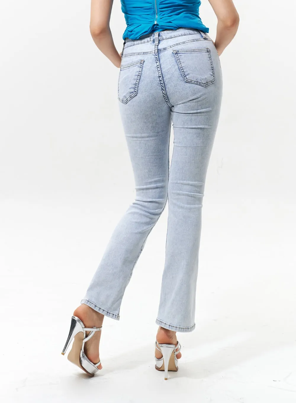 Ankle Bootcut Jeans IU322