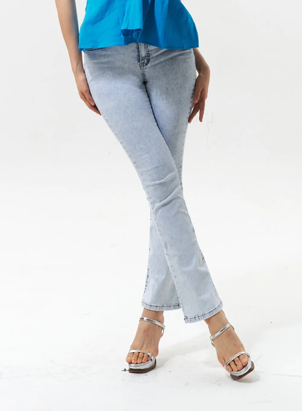 Ankle Bootcut Jeans IU322