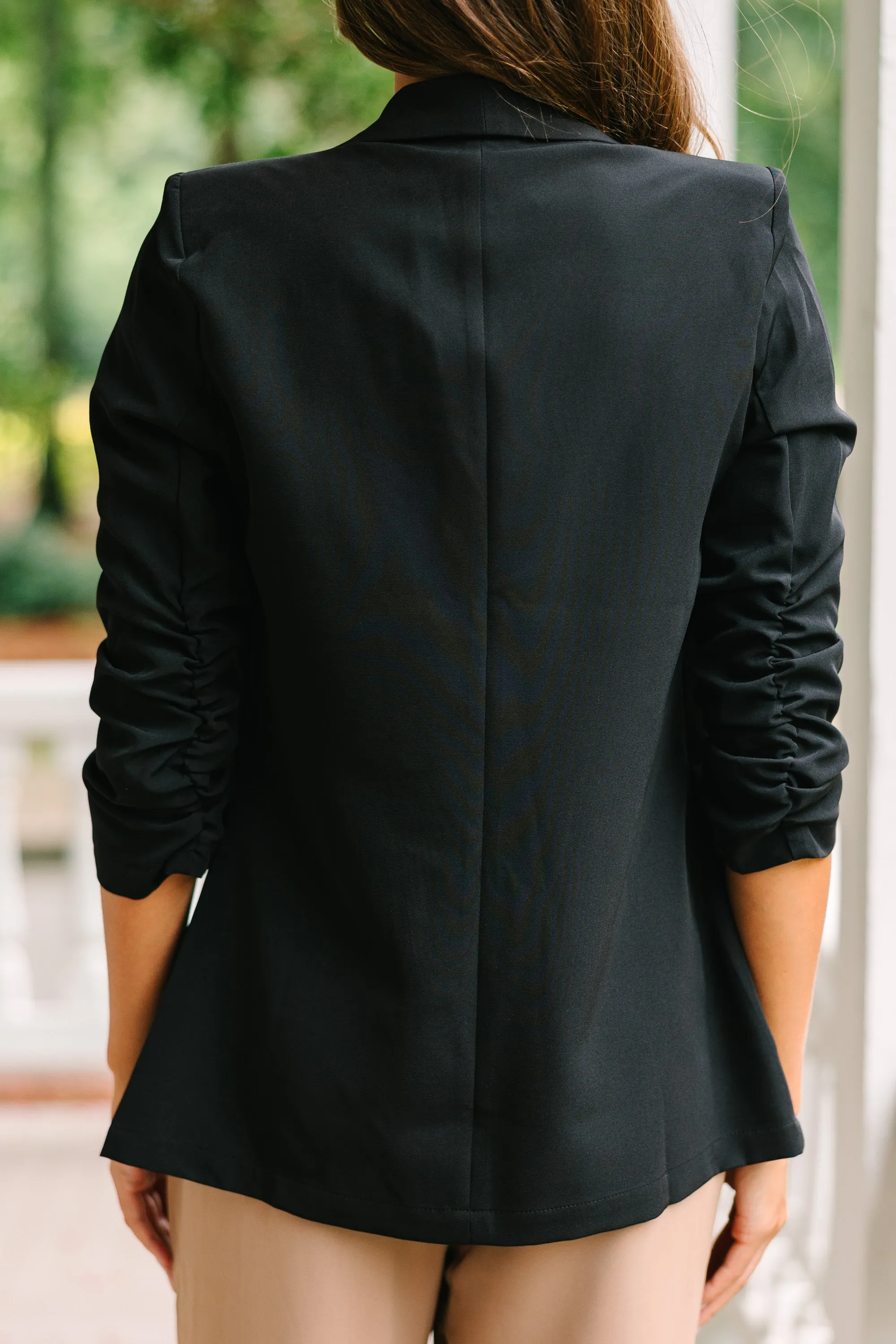 Any Way You Like Black Blazer