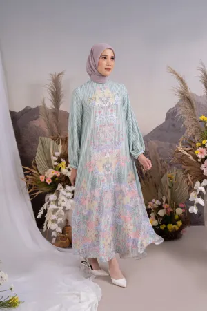 Arcelia Dress Mint Majesty