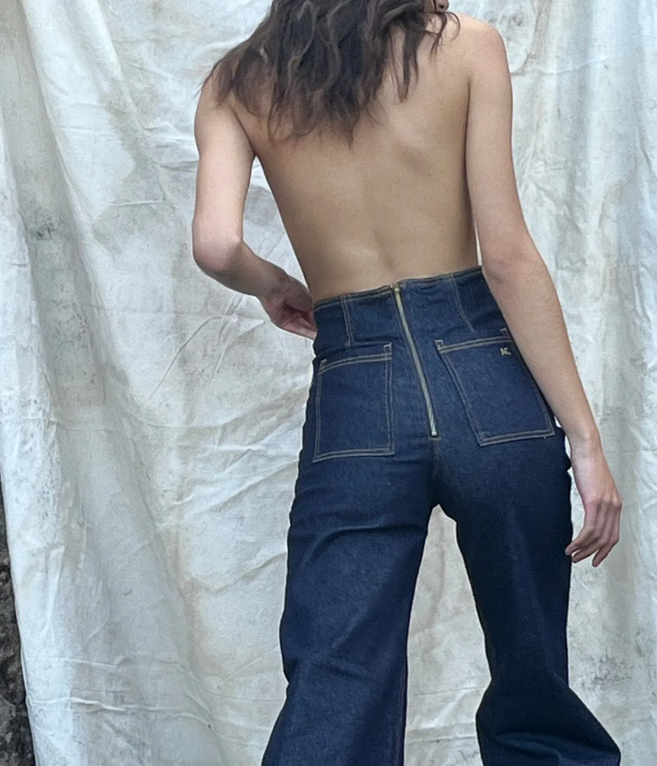 ARTCLUB X OUTLAND DENIM- INDIGO ROSSINI JEAN