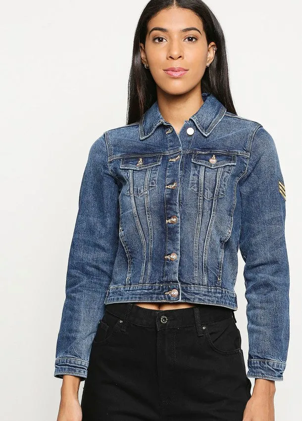 Atlanta Denim Fitted Jacket