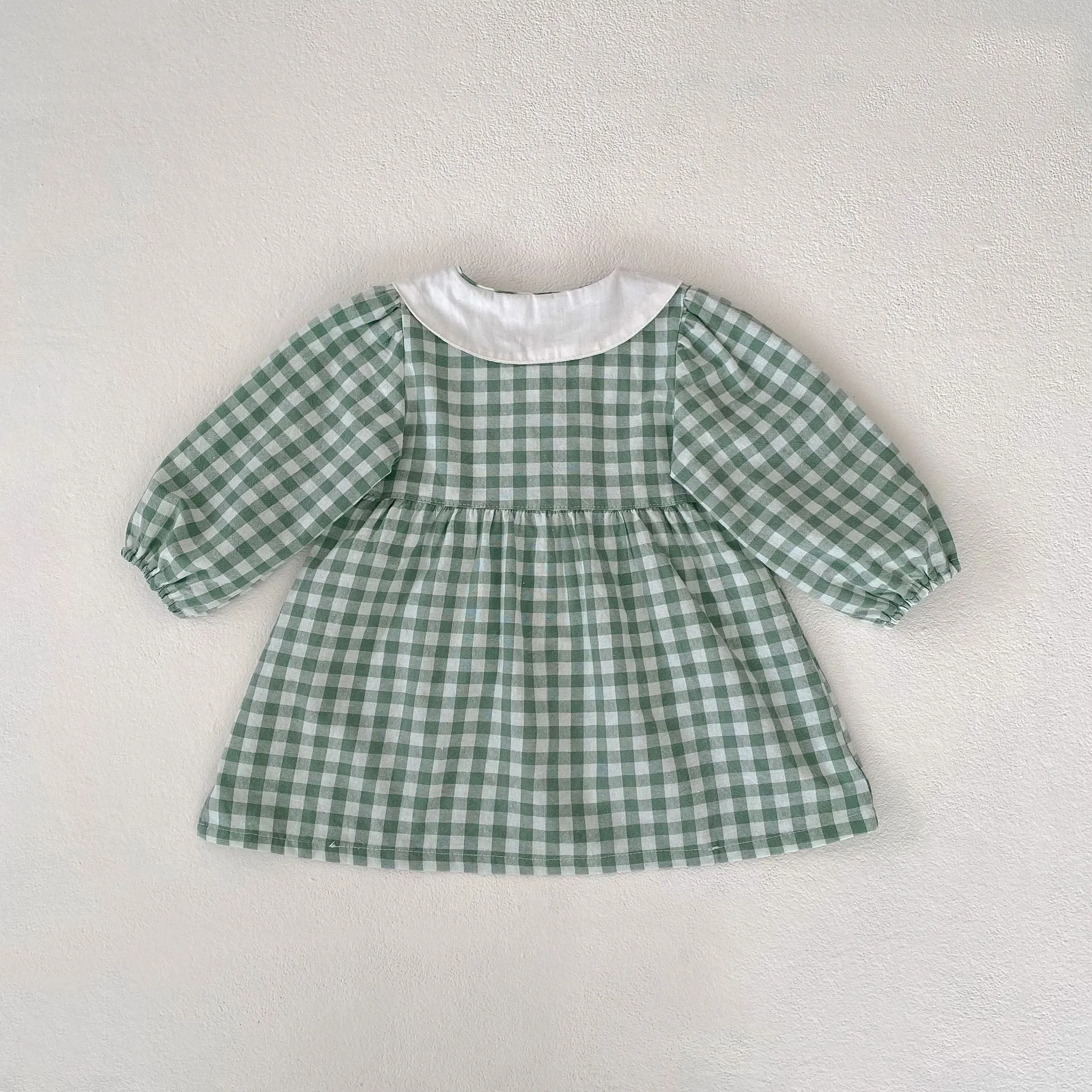 Baby Kid Girls Checked Dresses Wholesale 230828288