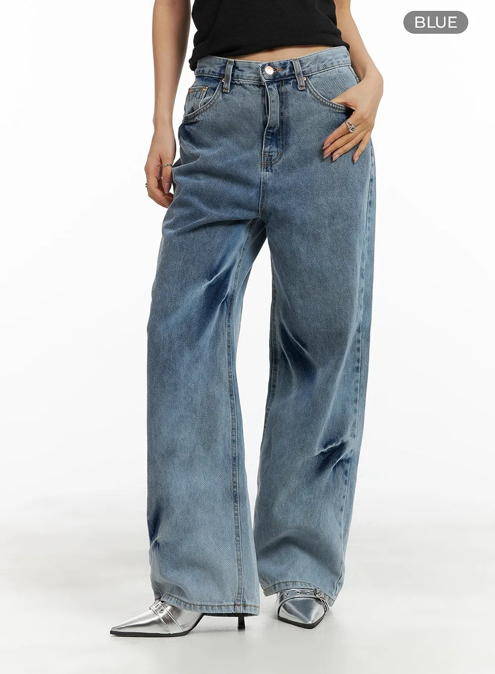 Bootcut Wide Leg Jeans CM422