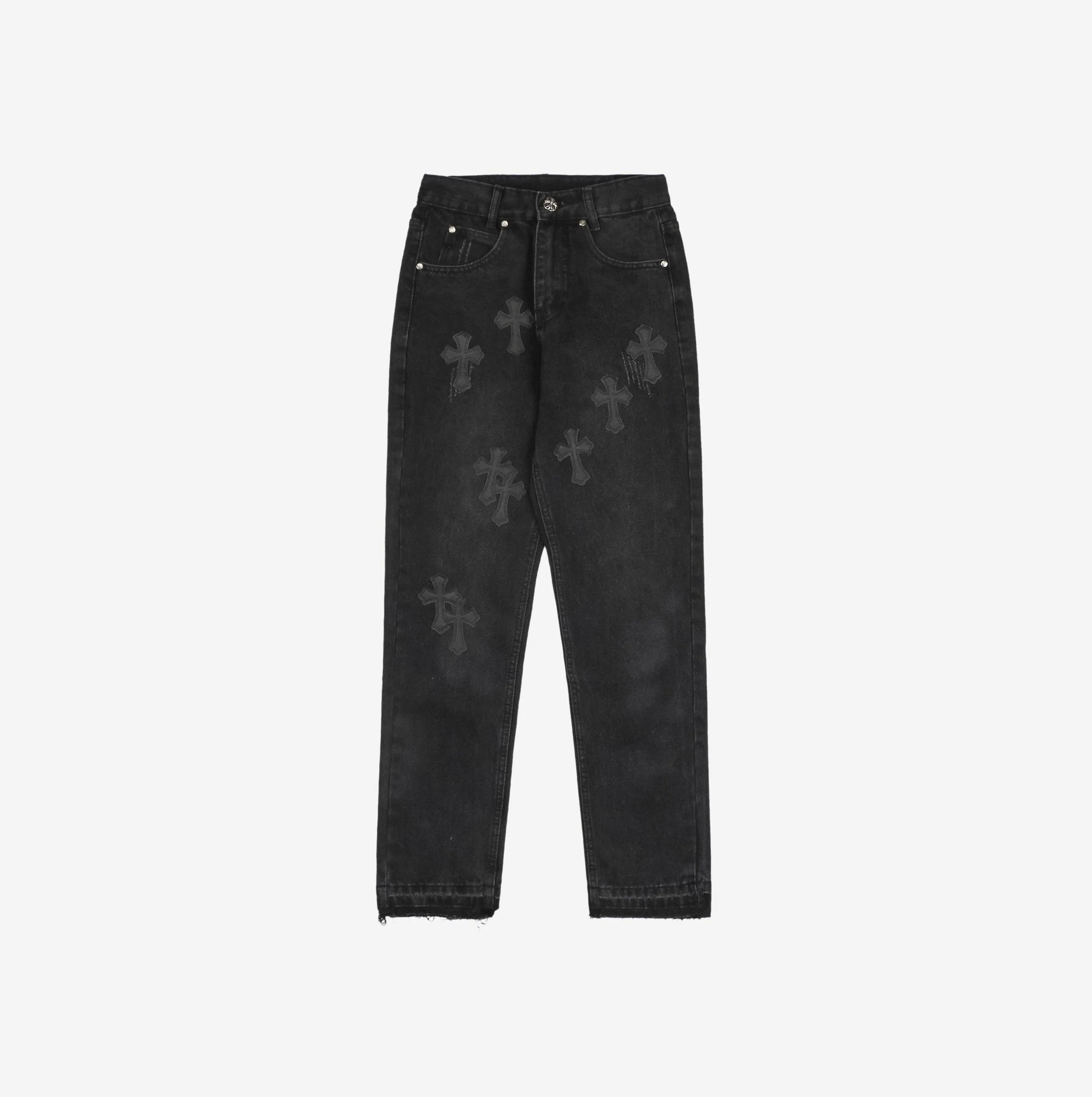 CHROME HEARTS 21FW DENIM CROSS *BLACK/BLACK*