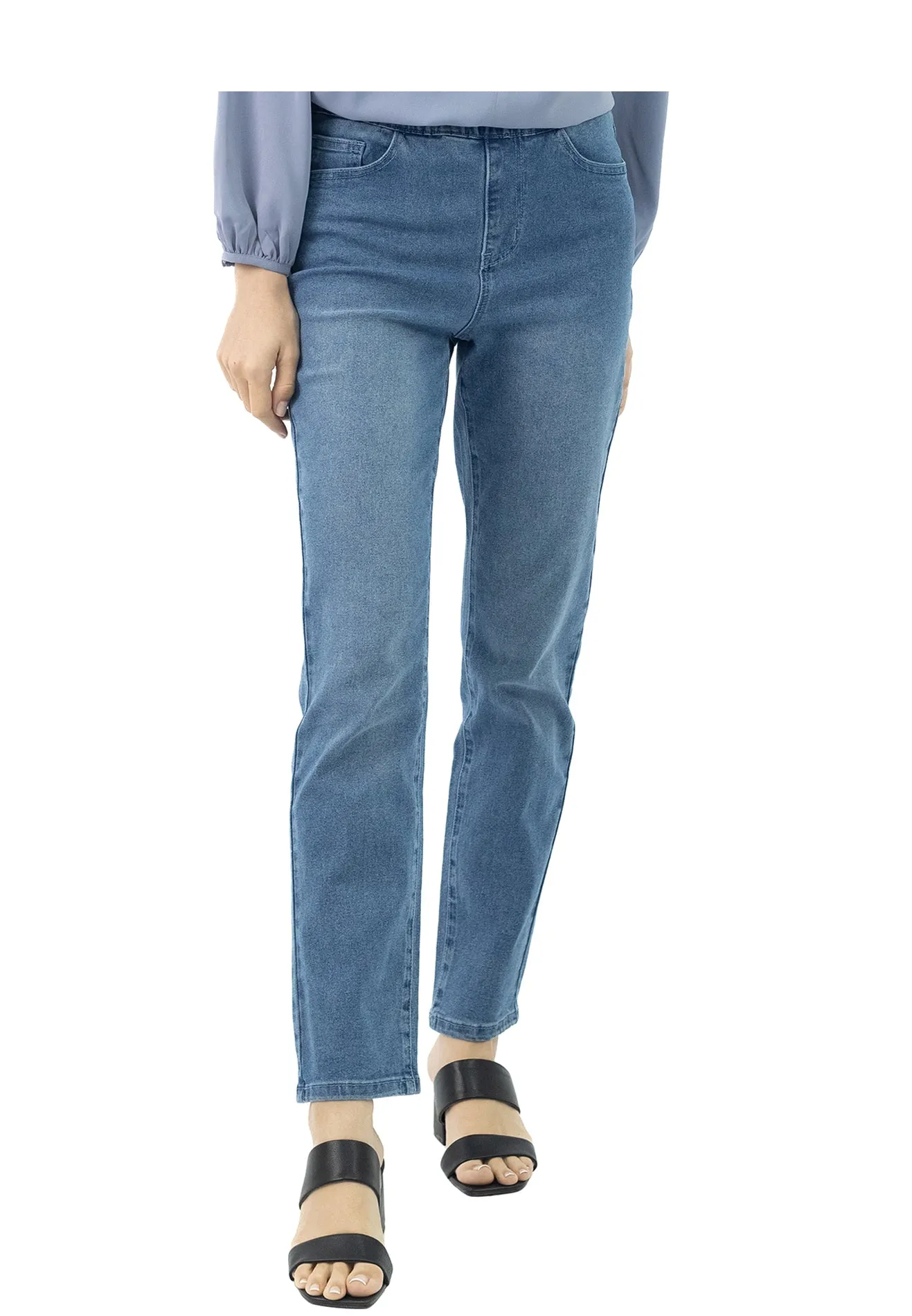 DAISY By VOIR Strechy Straight Cut Denim Jegging