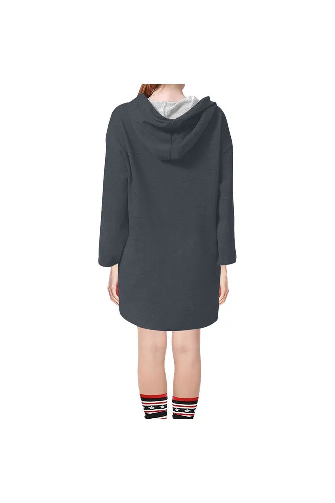 Eclipse Step Hem Tunic Hoodie for Women (Model H25)