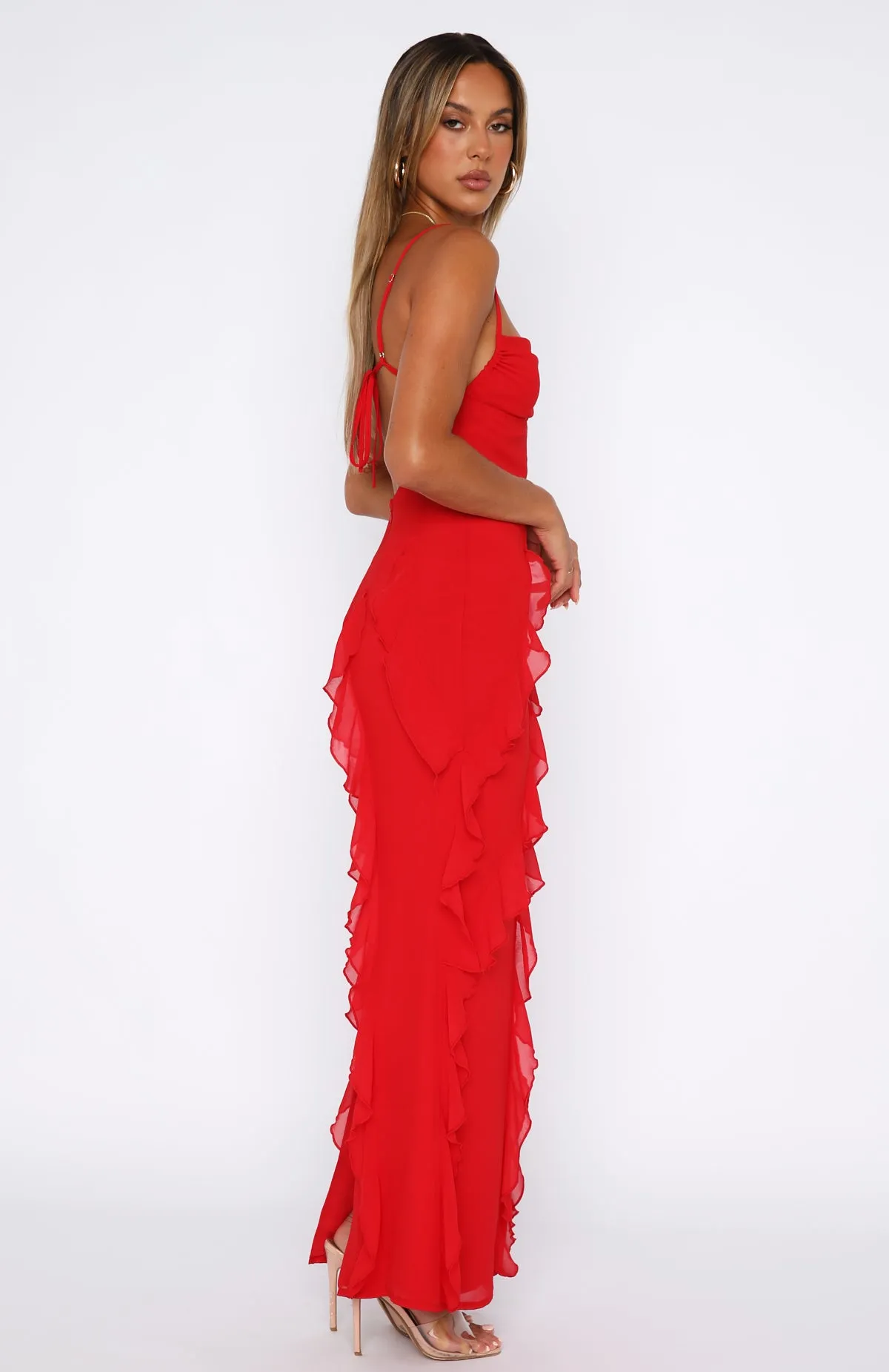 Effortless Love Maxi Dress Red