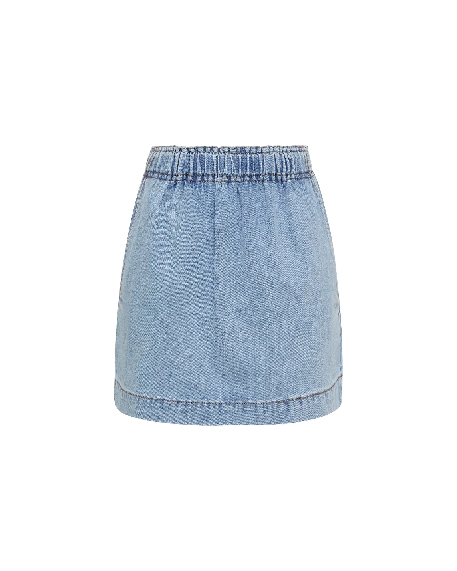 FREYA SKIRT - FADED INDIGO