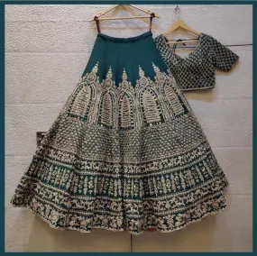 GREEN-SEQUENCE-EMBROIDERY-BANGLORI-LEHENGA