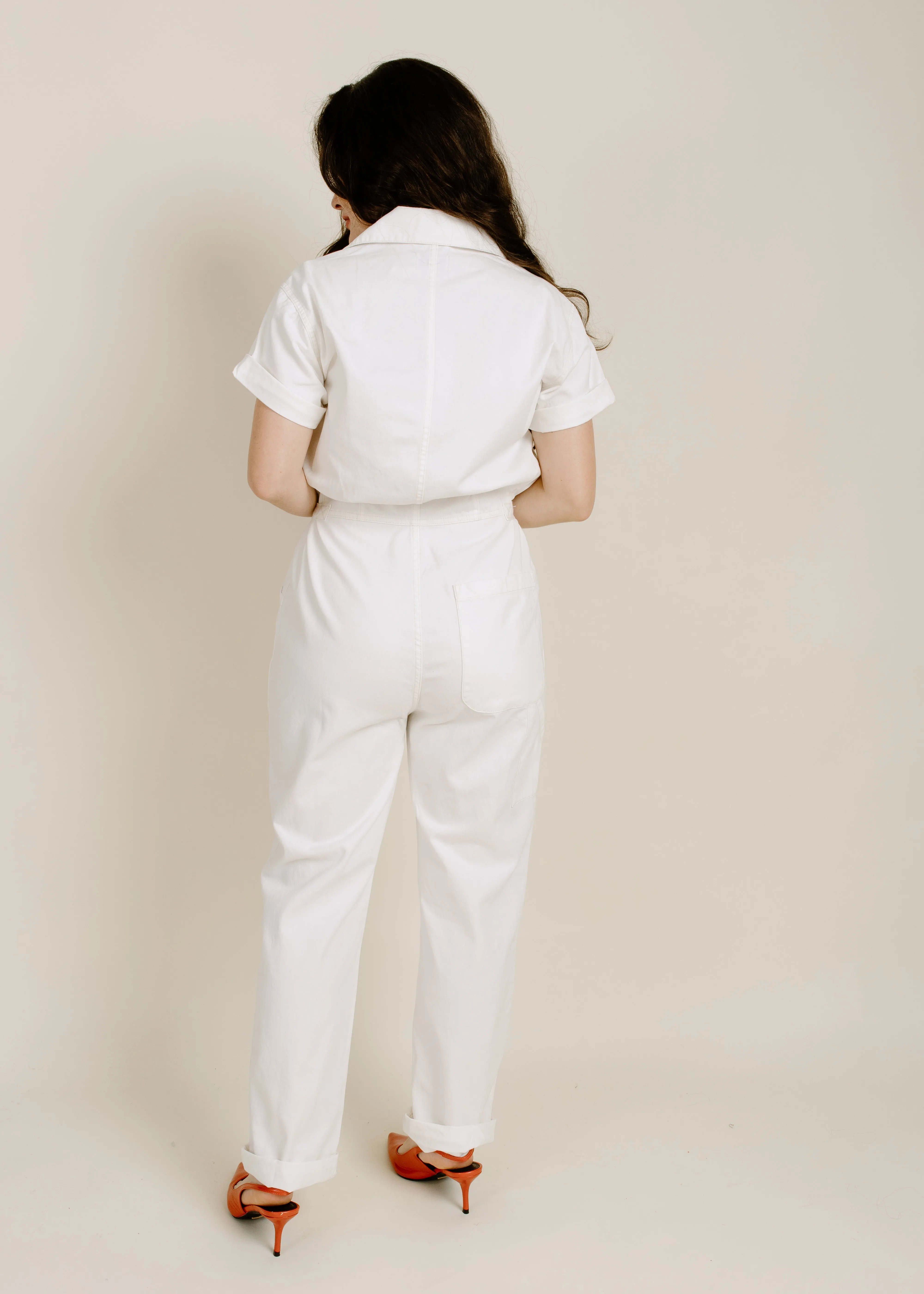 Grover Jumpsuit - Alabaster