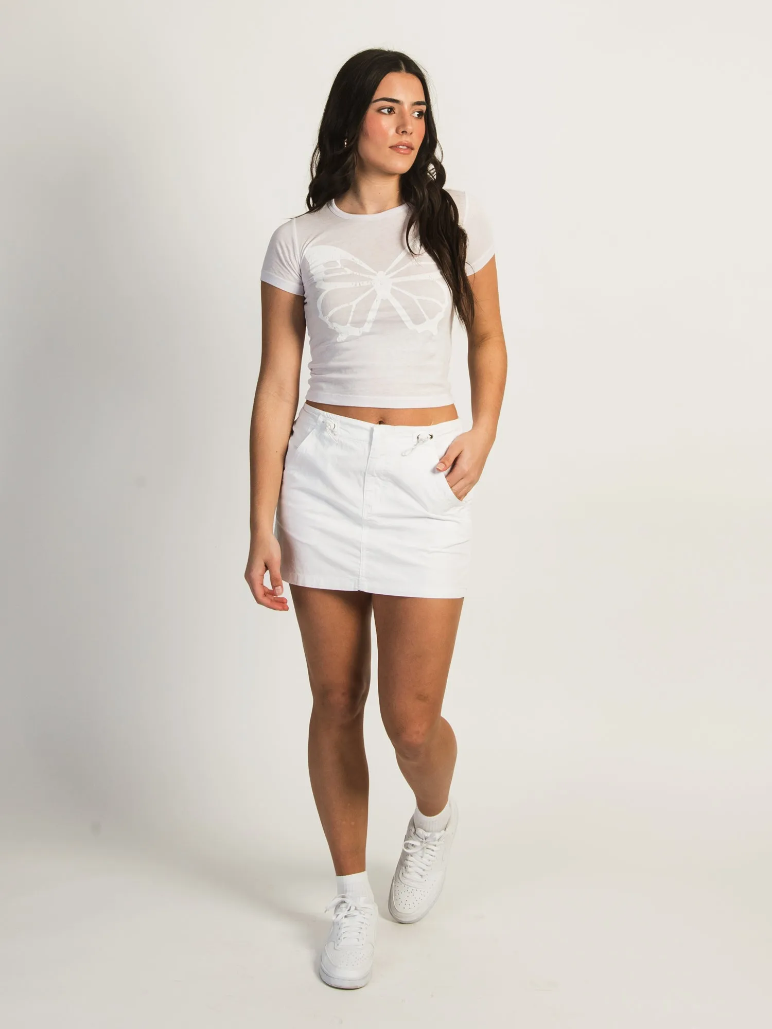 HARLOW DEVON SKIRT - WHITE