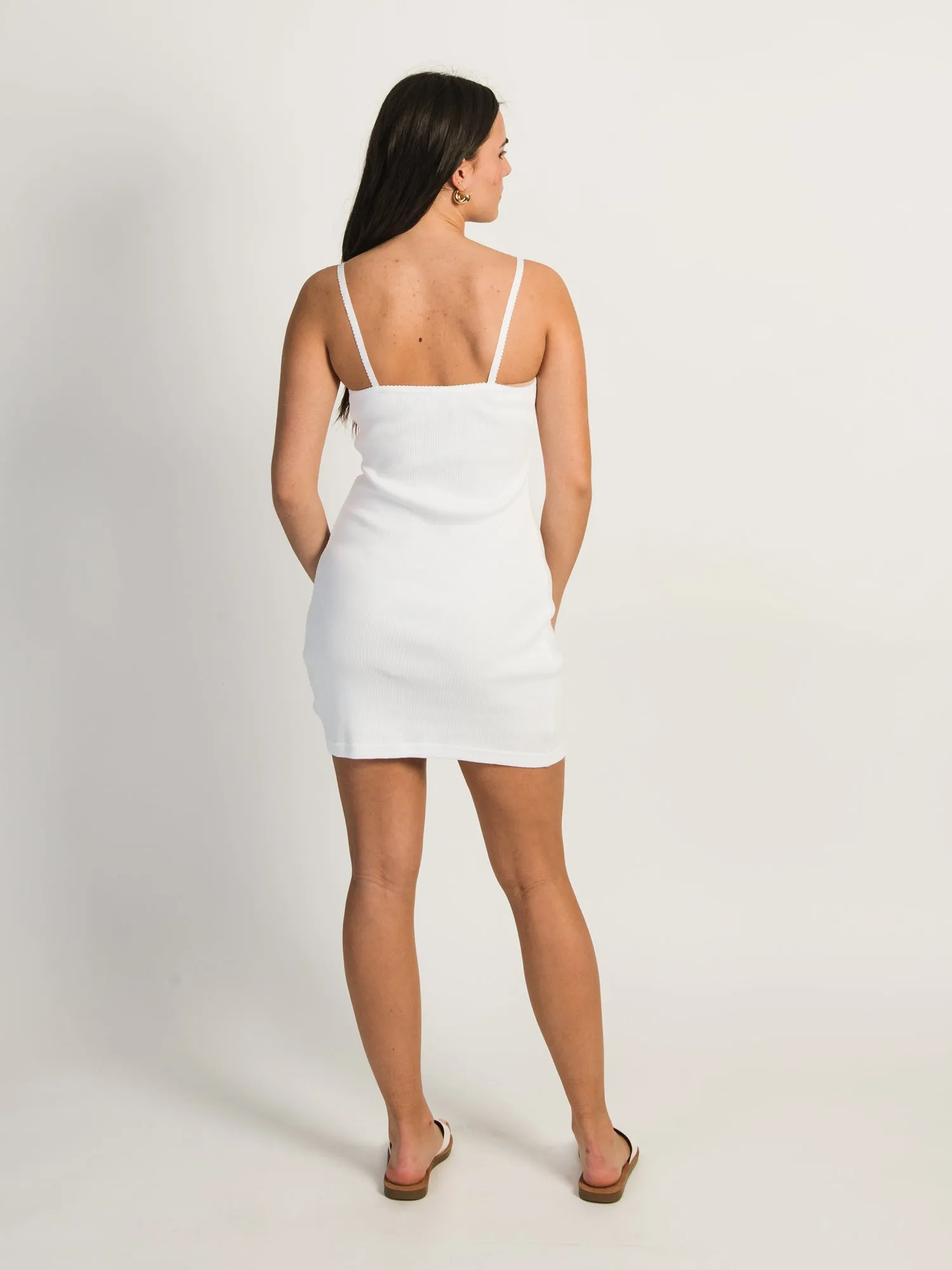 HARLOW SKYE DRESS - WHITE