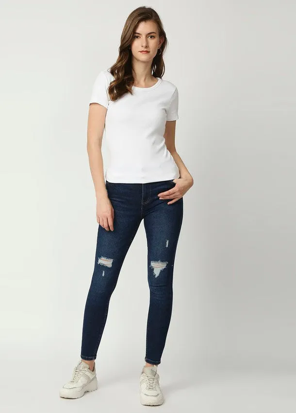 Ibiza High waist Fashion Skinny Fit Jeans