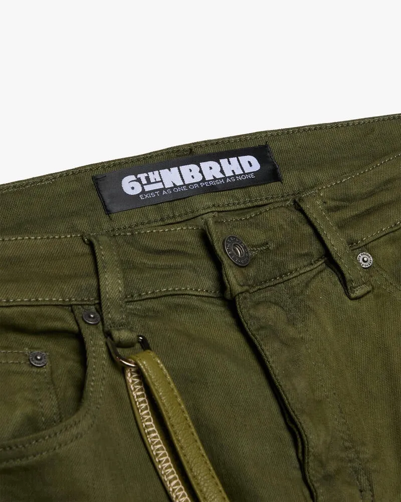 Indiana Cargo Stacked Denim