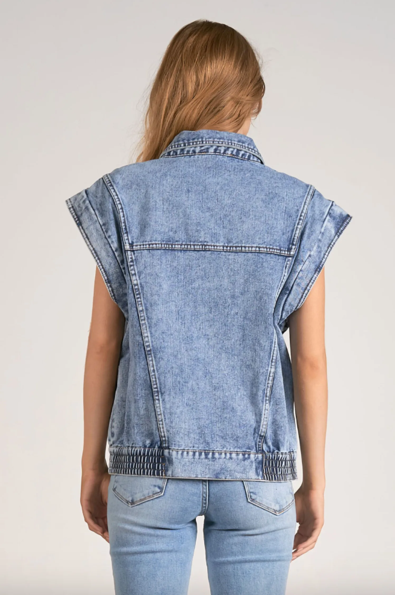 Lainey Denim Vest