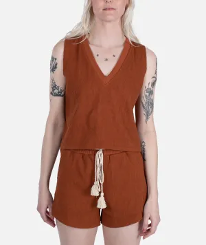 Loran Tank - Brown