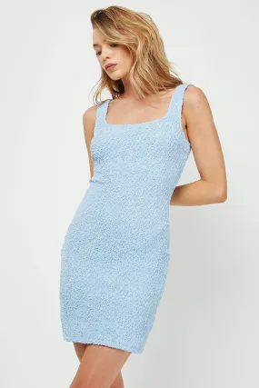 NE Textured Sleeveless Mini Dress