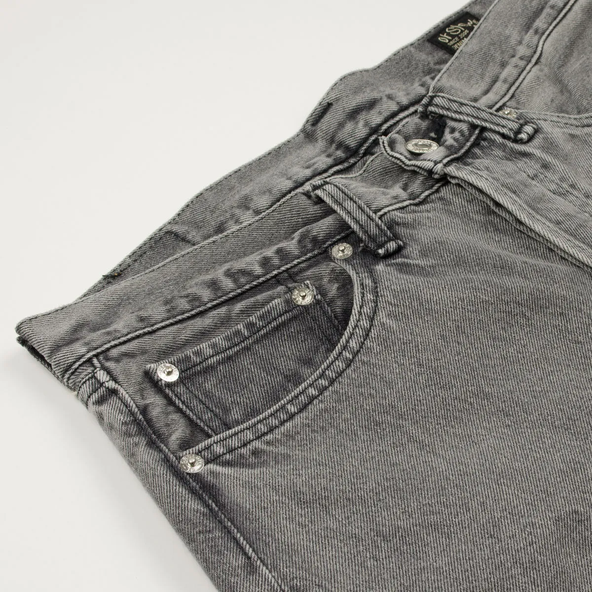 orSlow - Standard Denim 105 - 90's Black Denim Bleach