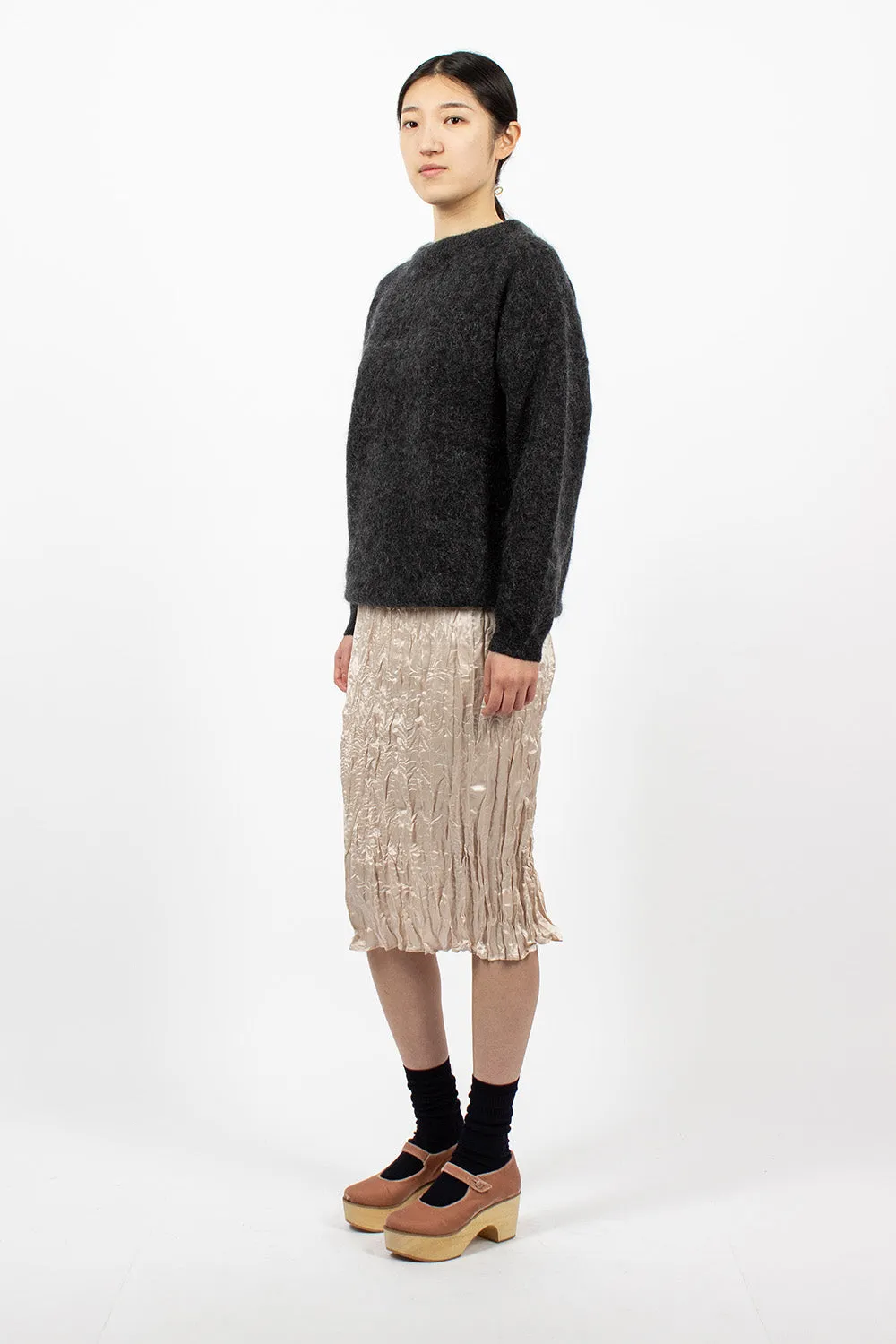 Pencil Skirt Pebble Beige