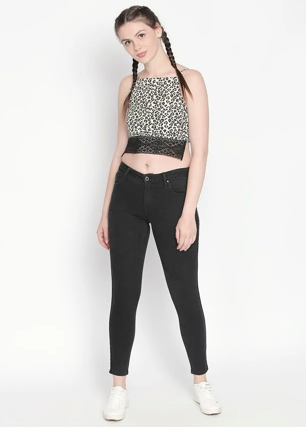 Seoul Black Push Up Jeans