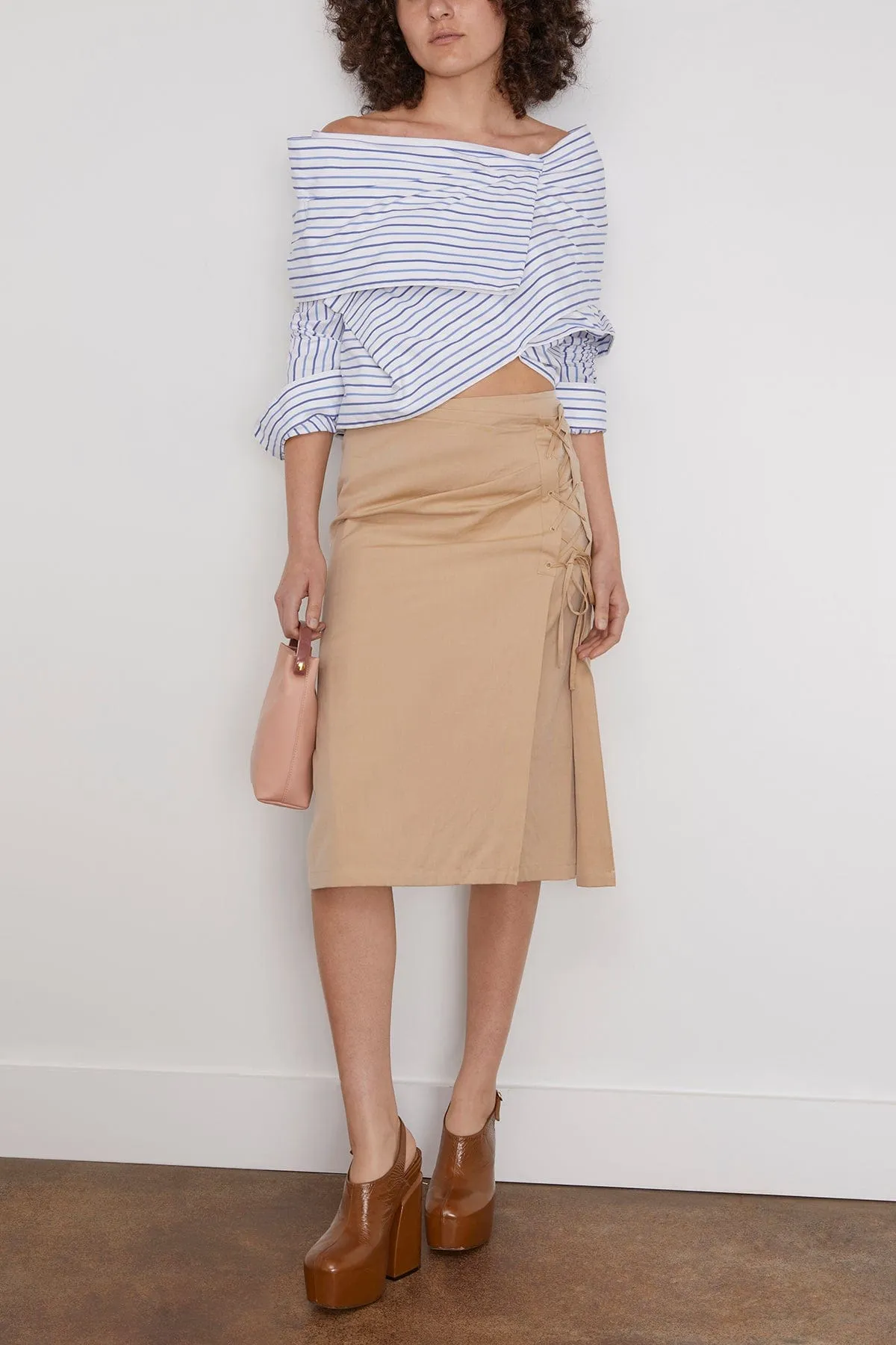 Siamo Skirt in Beige