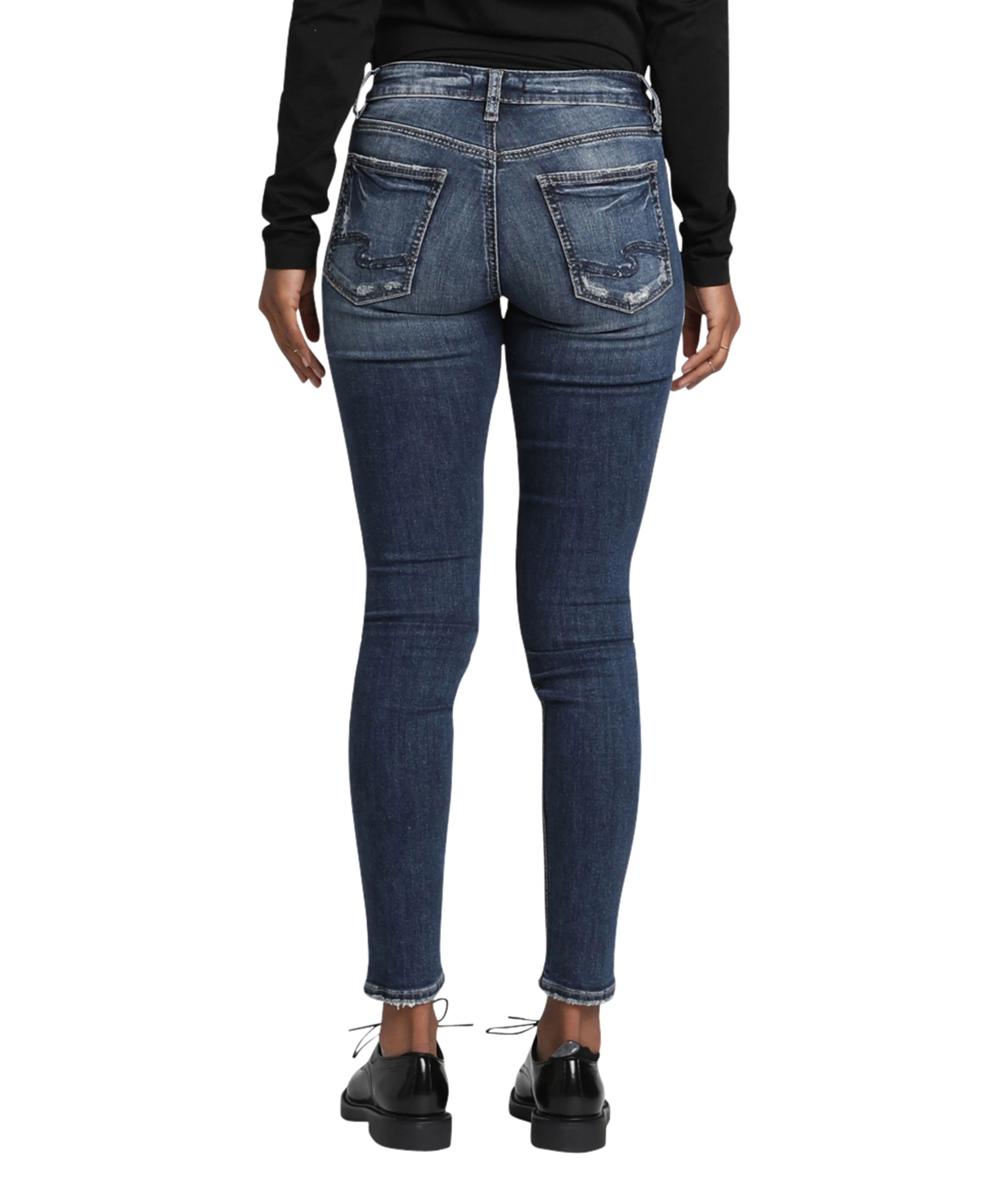 'Silver Jeans' Women's Avery High Rise Skinny - Indigo