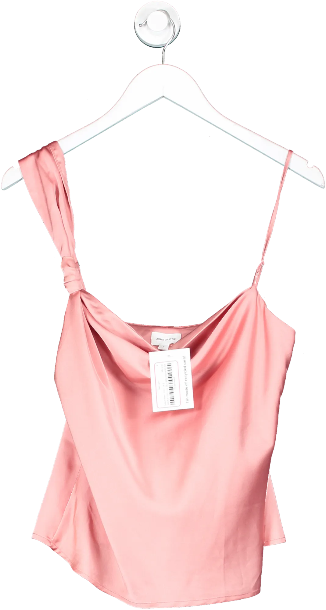 Song of Style Pink Satin Cami UK S