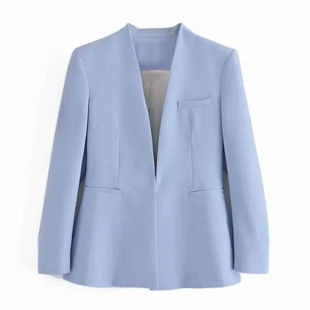 The Imagination Formal Blazer Women - Casual - Plain-Solid