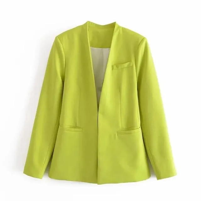 The Imagination Formal Blazer Women - Casual - Plain-Solid