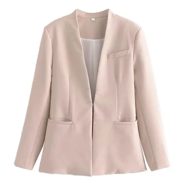 The Imagination Formal Blazer Women - Casual - Plain-Solid