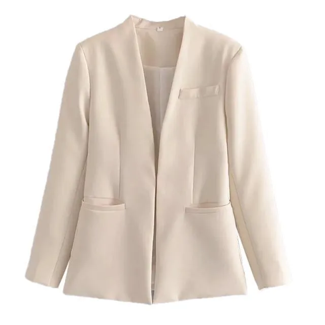 The Imagination Formal Blazer Women - Casual - Plain-Solid