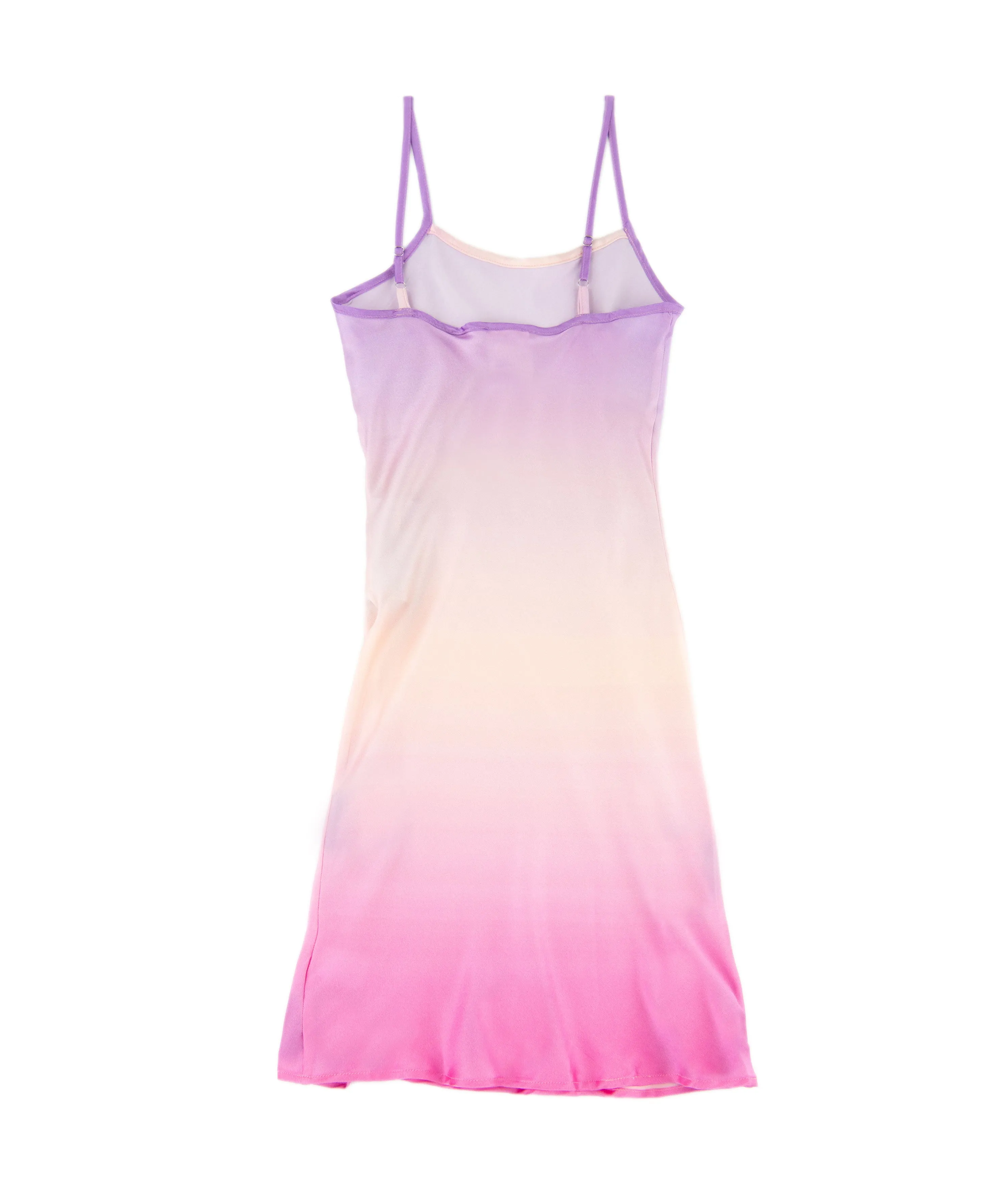 Theme Girls Ariella Slip Dress Purple White Pink Ombre