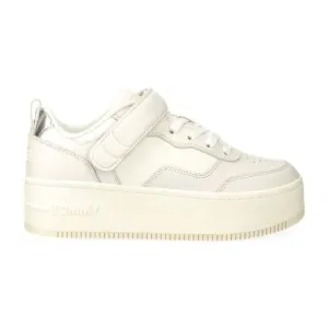 Tommy Hilfiger Jeans TJW Flatform Velcro Trainers Women's - OFFWHTSLV