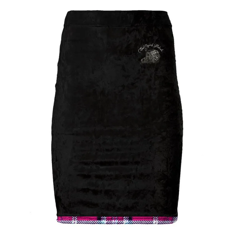 TRP Twisted Patterns 06: Digital Plaid 01-04A Designer Pencil Mini Skirt