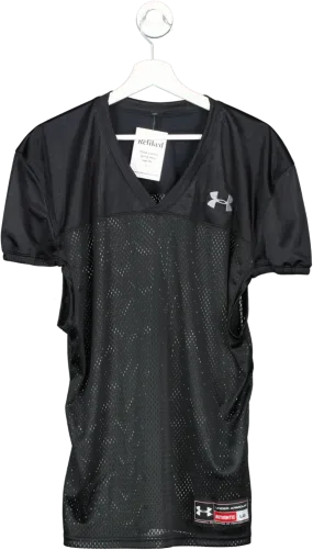 Under Armour Black Mesh Top UK L