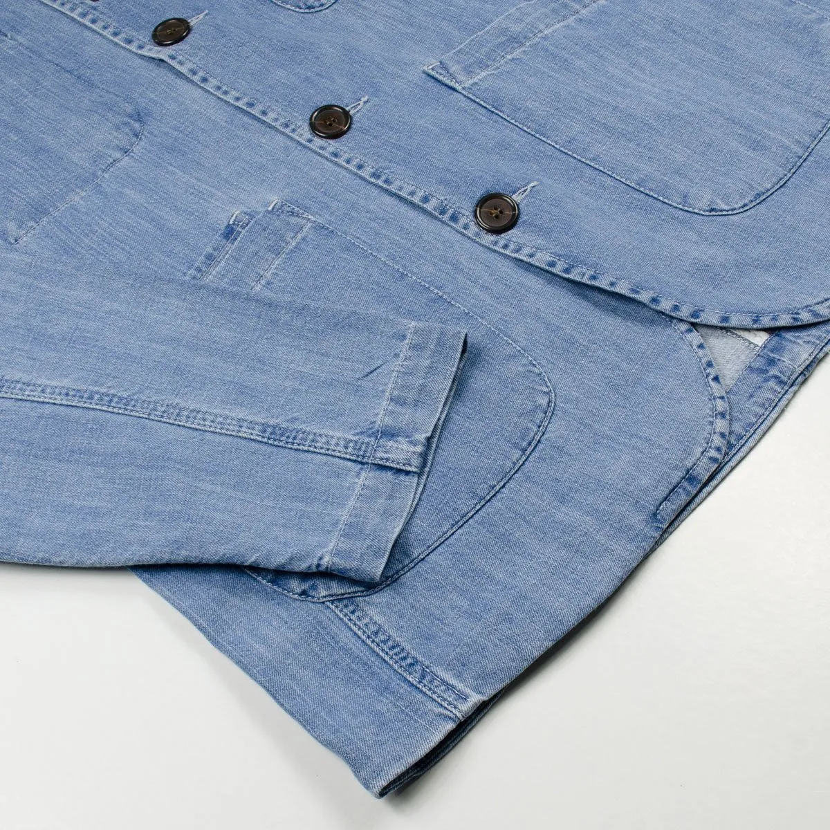 Universal Works - Bakers Jacket Summer Denim - Indigo