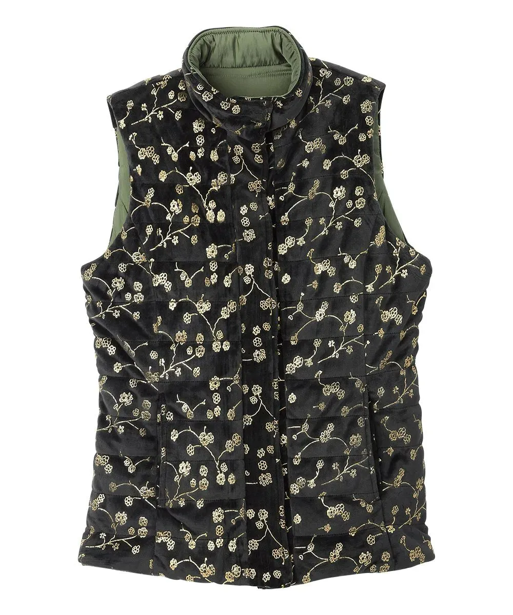 Women’s Reversible Front Vest with Magnetic Closure