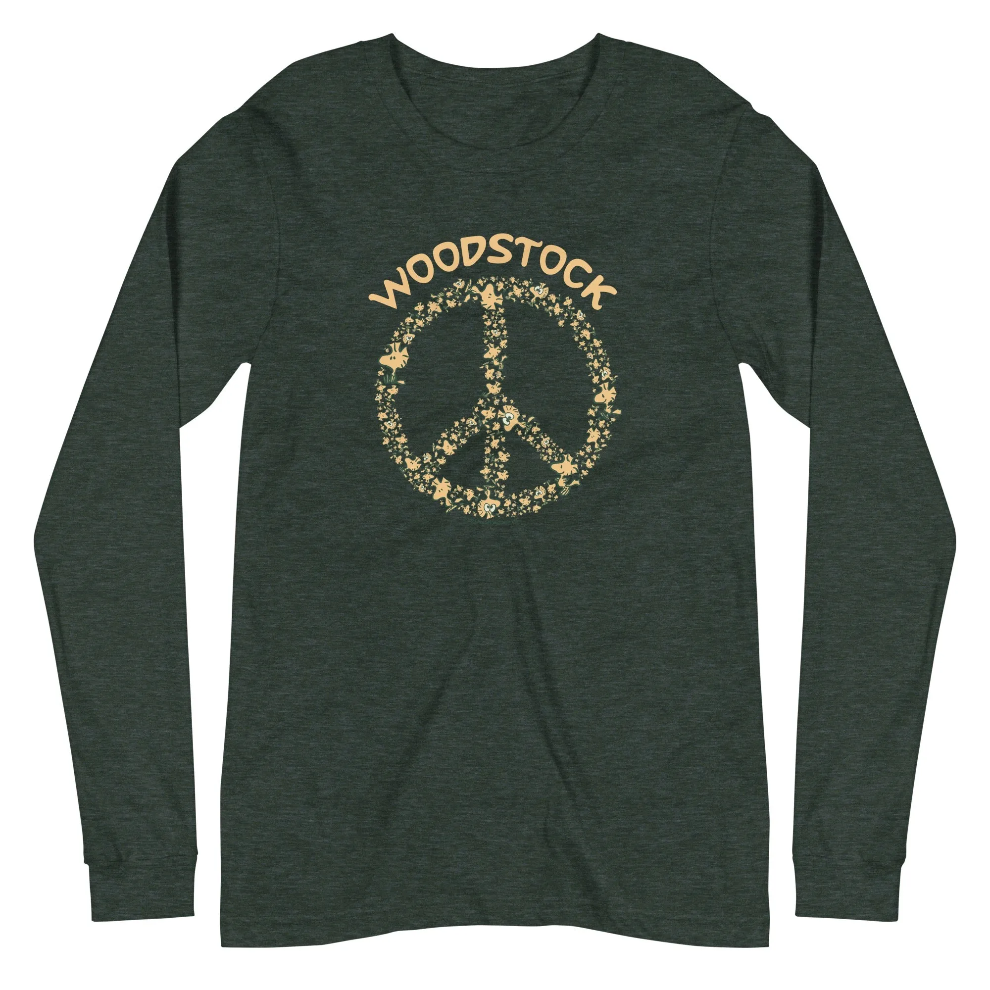 Woodstock Peace Adult Long Sleeve T-Shirt