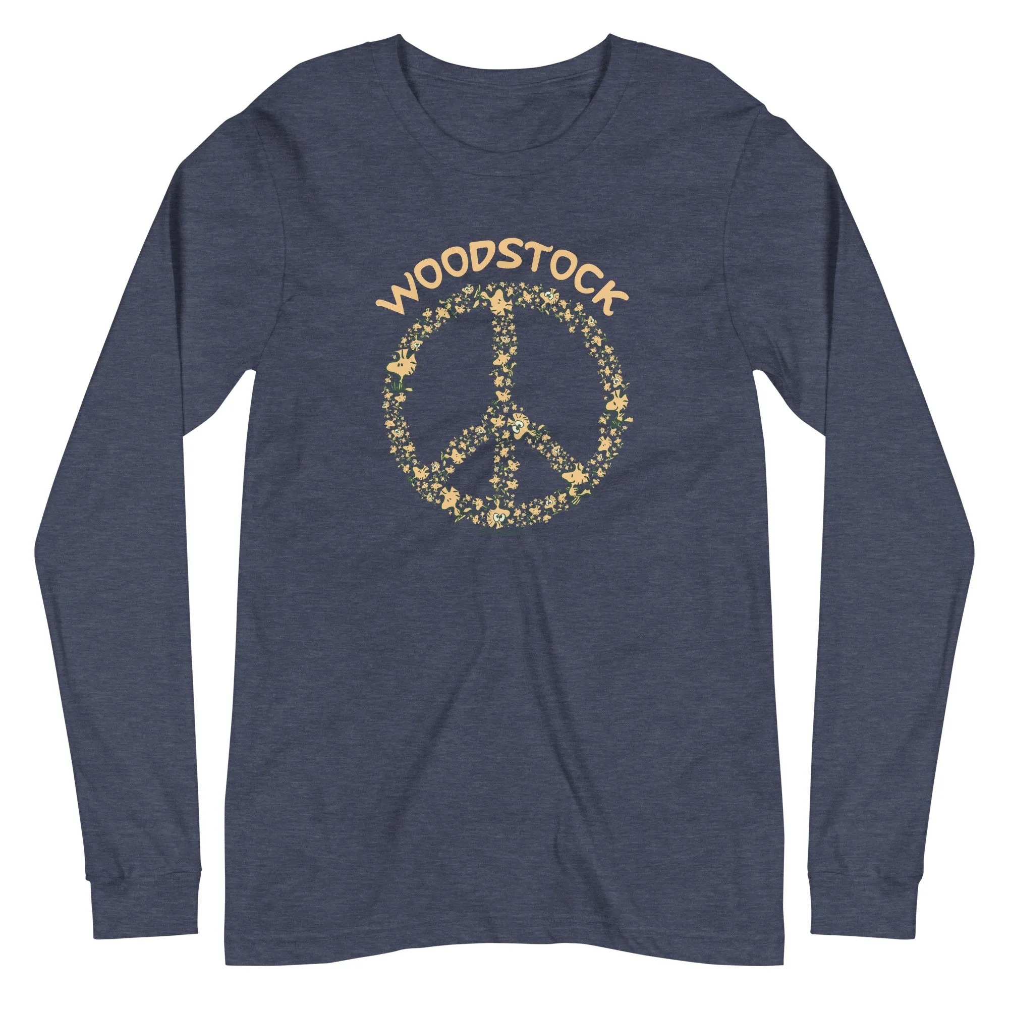 Woodstock Peace Adult Long Sleeve T-Shirt