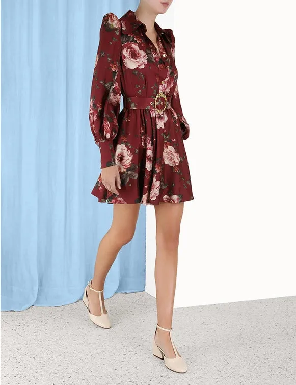 ZIMMERMANN Womens Luminosity Elegant Shirt Dress – Sophisticated Fit with Flattering Design